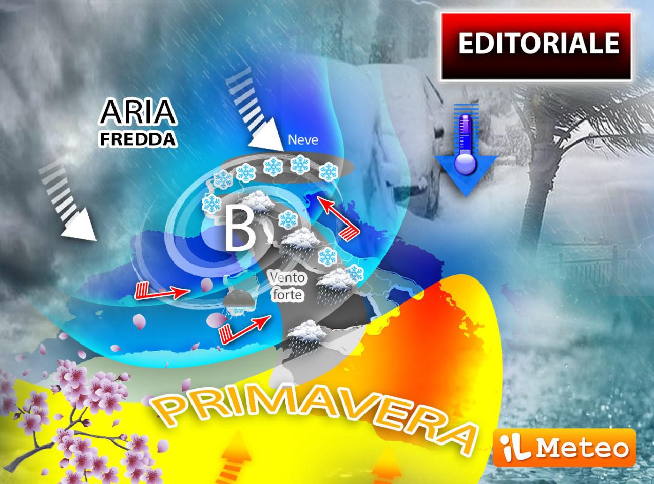 Ancora maltempo sull'Italia, poi torna la primavera: meteo