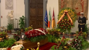 Andrea Purgatori, camera ardente al Campidoglio