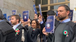 Anno giudiziario al via tra le proteste