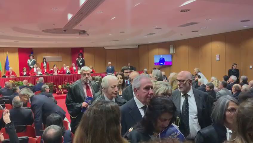 Anno giudiziario, la protesta a Roma - Video