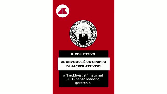 Anonymous: storia degli hacker in guerra contro Putin - Video