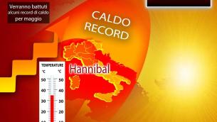 Anticiclone Hannibal, caldo da record nel weekend