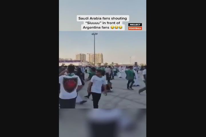 Arabia Saudita, tifosi esultano come Cristiano Ronaldo - Video