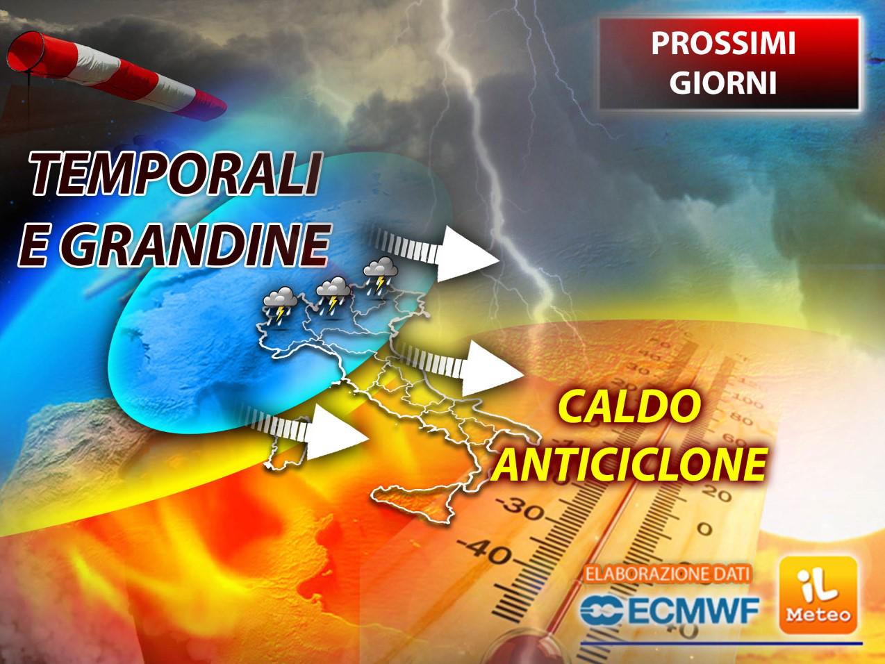 Arriva l'autunno, calo termico e temporali sull'Italia: il meteo