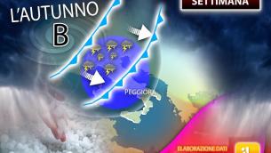 Arriva l'autunno, freddo e pioggia fino a venerdì 8 ottobre: ecco dove