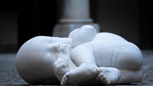Arte, 'Look Down' di Jago al Palazzo Reale di Palermo
