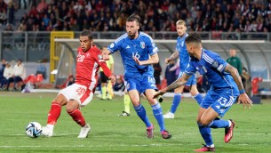 Ascolti tv, Malta-Italia vince la serata