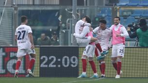 Atalanta-Cagliari 1-2, rossoblu passano a Bergamo