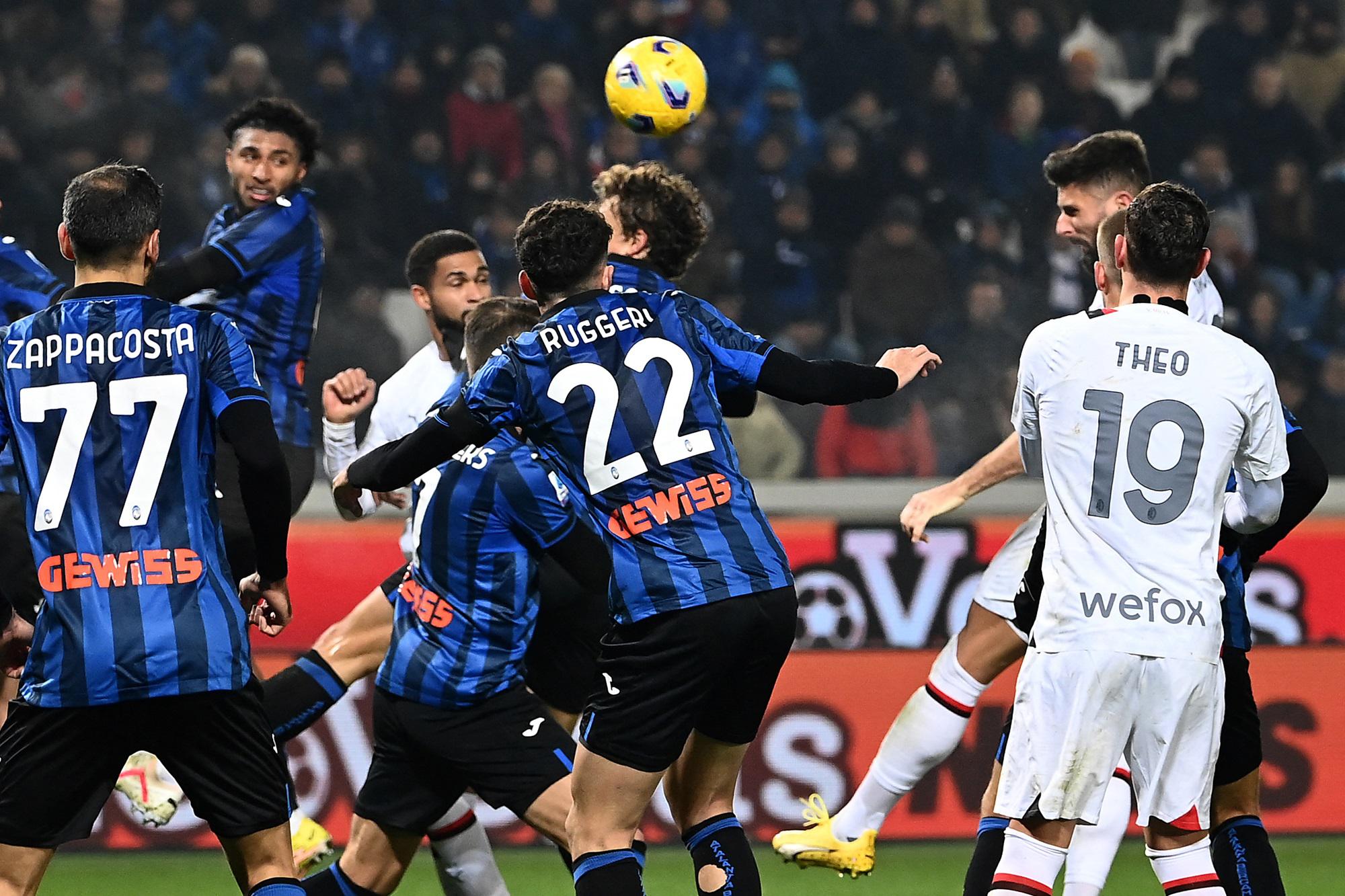 Atalanta-Milan 3-2, Muriel affonda i rossoneri al fotofinish