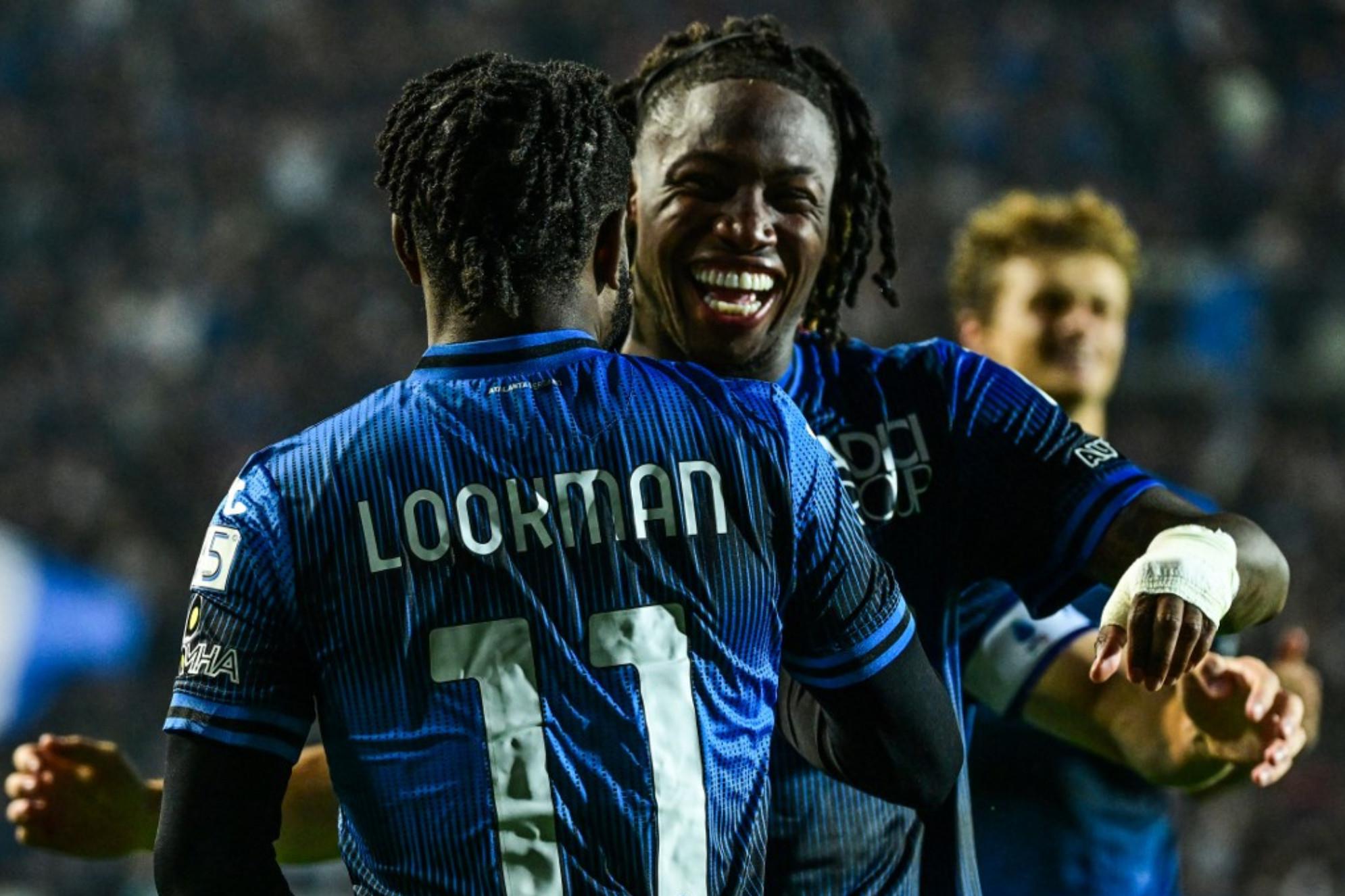Atalanta-Sassuolo 2-1, rimonta nerazzurra e primo posto