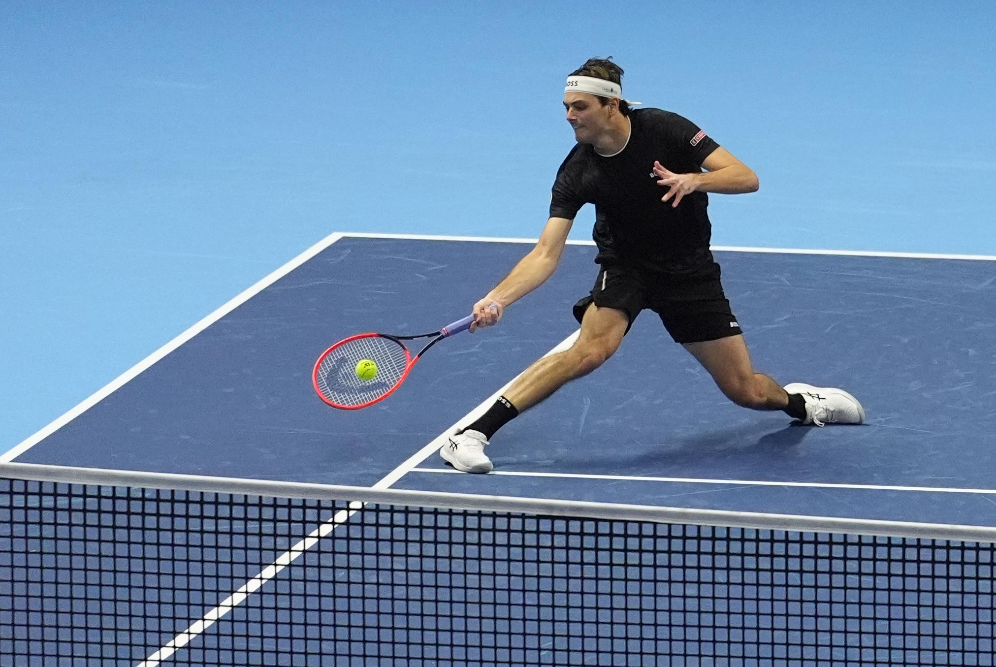 Atp Finals, Fritz batte Medvedev nel match d'apertura