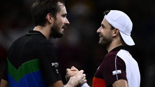 Atp Parigi-Bercy, sorpresa Dimitrov: Medvedev eliminato