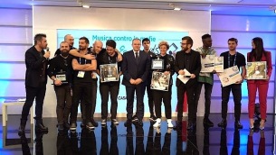 Sanremo: premiati artisti "Musica contro le mafie"
