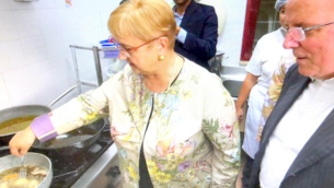 Lidia Bastianich e Mario Oliverio