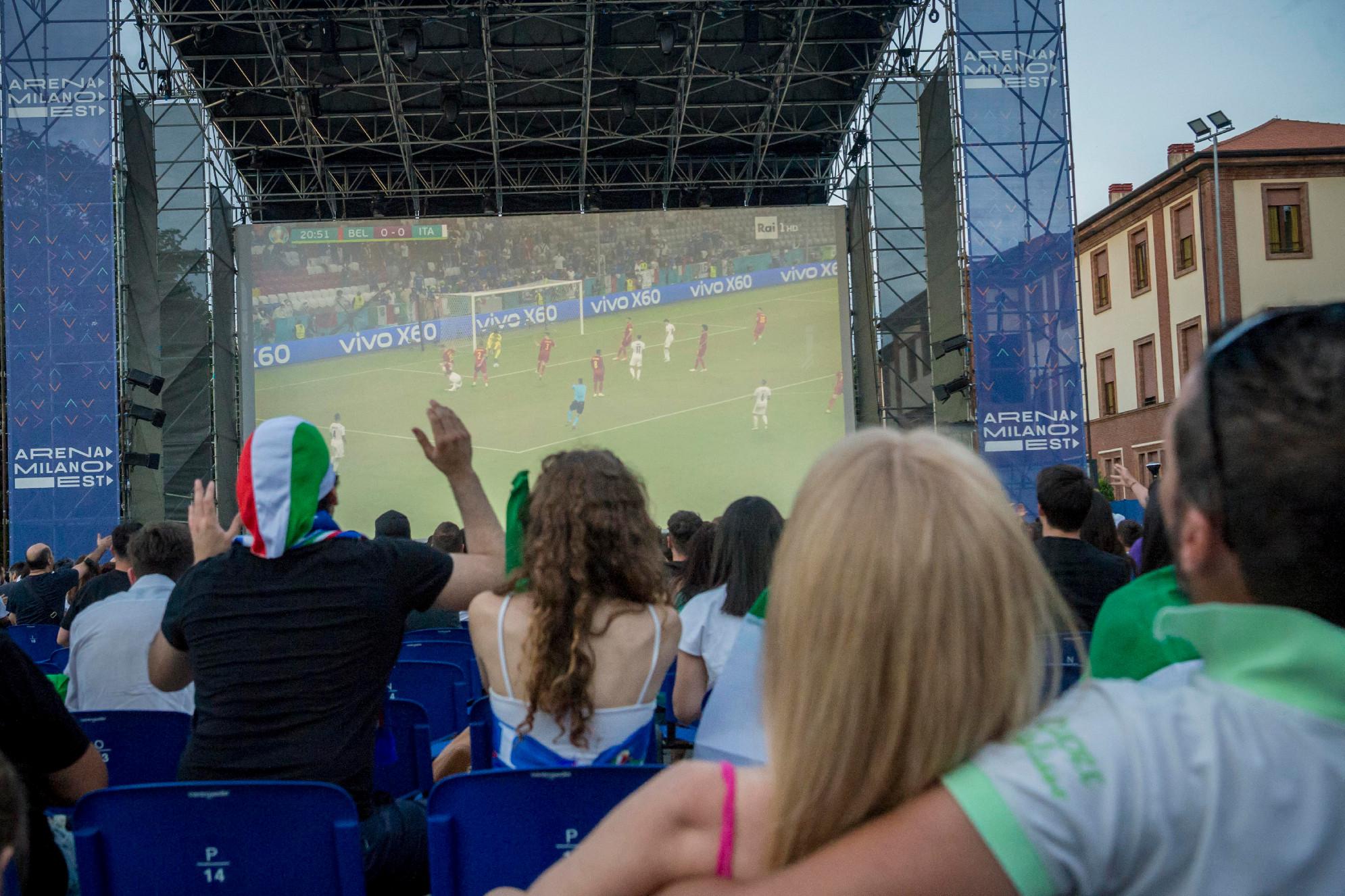 Belgio-Italia, gli azzurri vincono anche gli ascolti