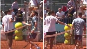 Bellucci, tensione a Madrid: non stringe la mano a Dzumhur - Video