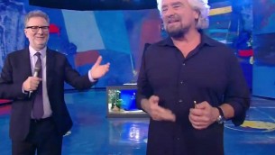 Beppe Grillo torna in tv da Fabio Fazio: cosa ha detto a Che tempo che fa