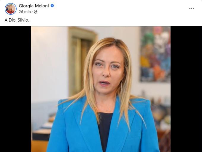 Berlusconi, Meloni: "Un combattente, uno degli uomini più influenti della storia d'Italia" - Video