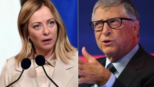 Bill Gates a Palazzo Chigi, incontro di un'ora con Giorgia Meloni