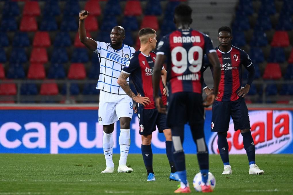 Bologna-Inter 0-1, Lukaku-gol e Conte ipoteca scudetto