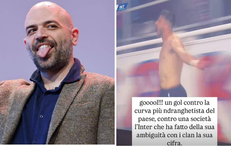 Bologna-Inter 1-0, Saviano esulta: "Gol di Orsolini contro curva ndranghetista"