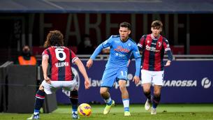 Bologna- Napoli 0-2, doppietta di Lozano