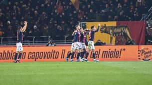 Bologna-Roma 2-0, rossoblu volano al quarto posto