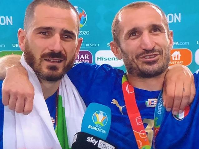 Bonucci e Chiellini: "Ora siamo leggende"