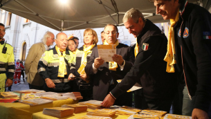 Volontari della Protezione Civile, Angelo Borrelli e Carlo Tansi a Reggio Calabria per la giornata "Io non rischio"