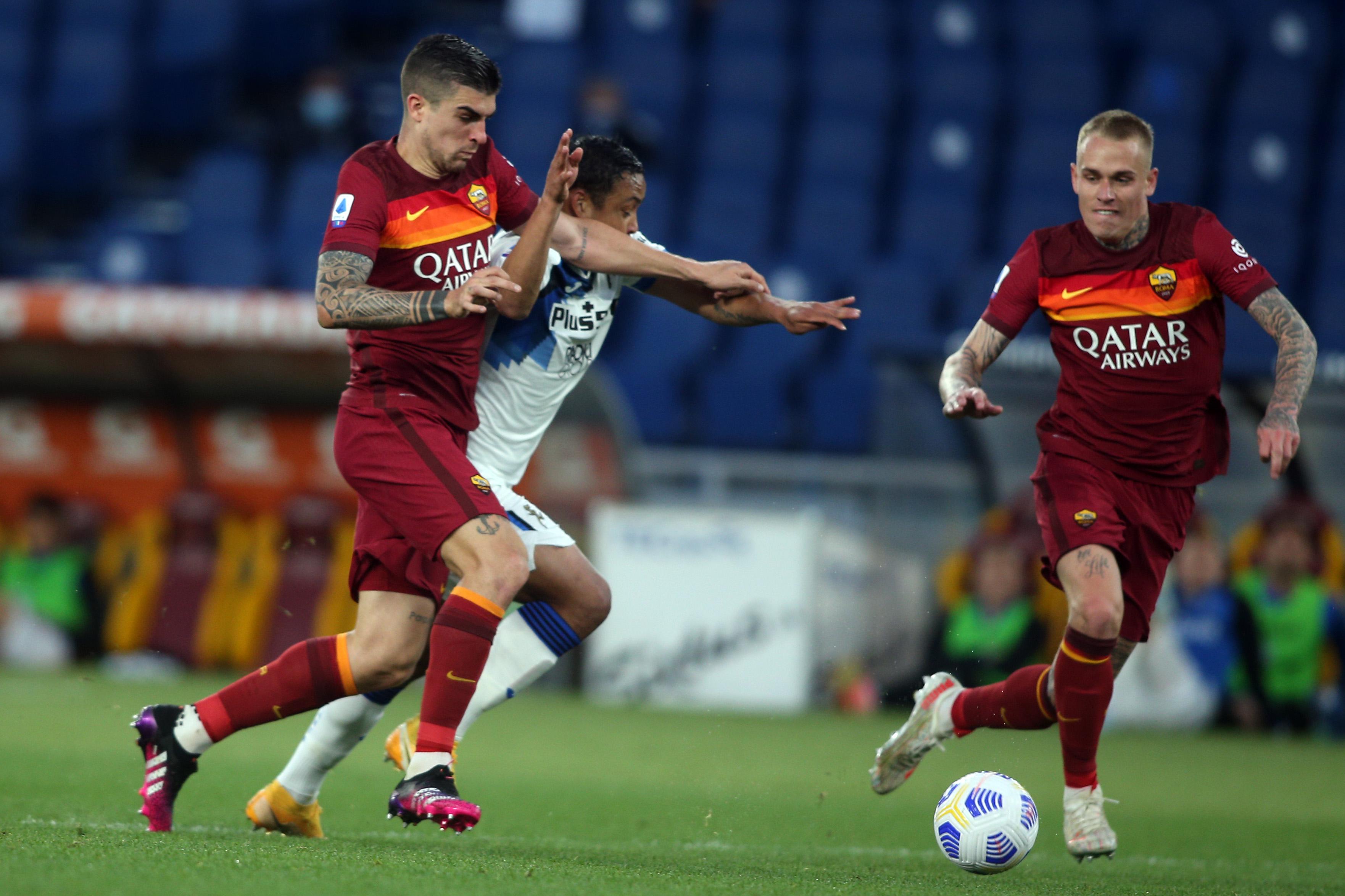 Calcio Serie A, Roma-Atalanta 1-1