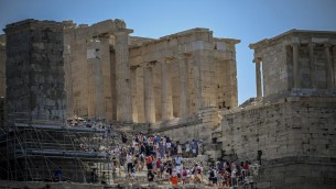Caldo africano in Grecia, Atene chiude l'Acropoli