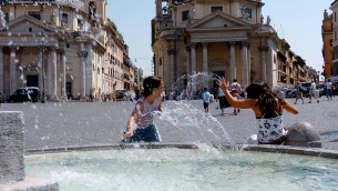 Caldo, allerta rossa per 3 giorni su Roma e Rieti