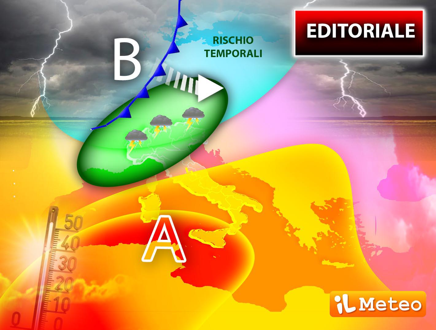 Caldo e temporali, estate in crisi: il meteo di Ferragosto