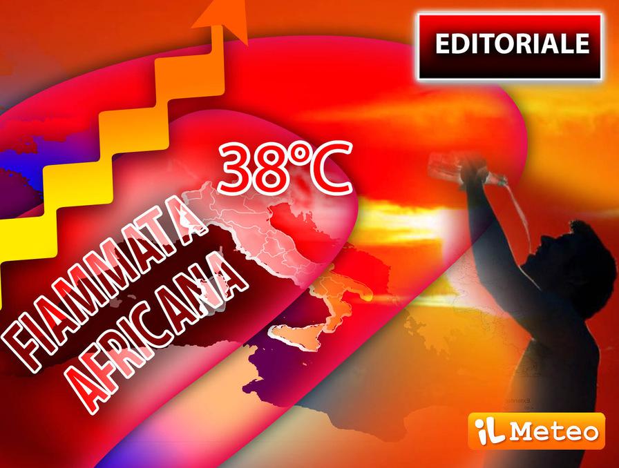 Caldo, pronta nuova fiammata africana sull'Italia: avvio di agosto rovente