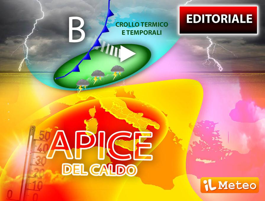 Caldo record in Italia nel weekend, poi un po' di fresco