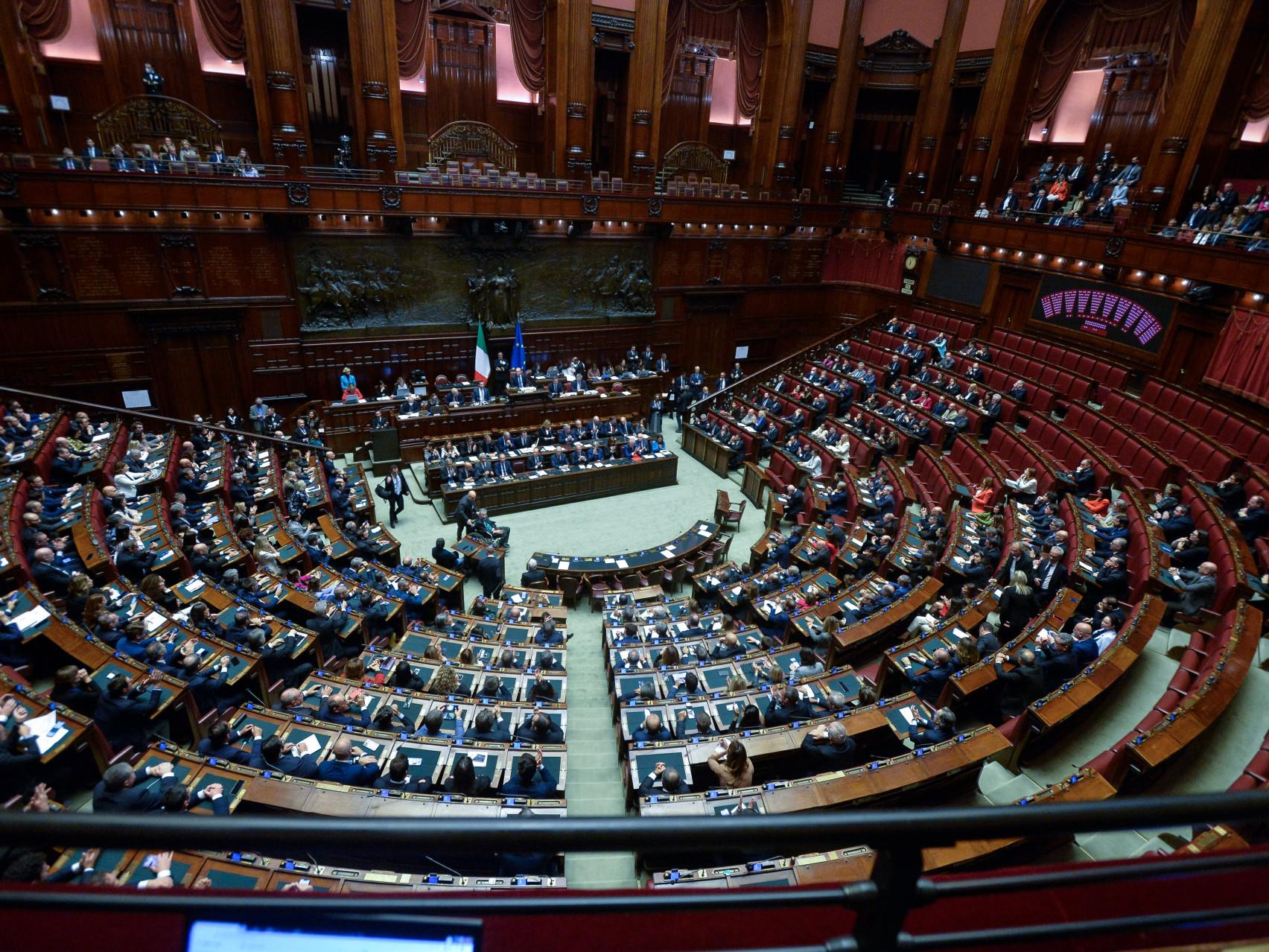 Camera, allattare in Aula ora si può