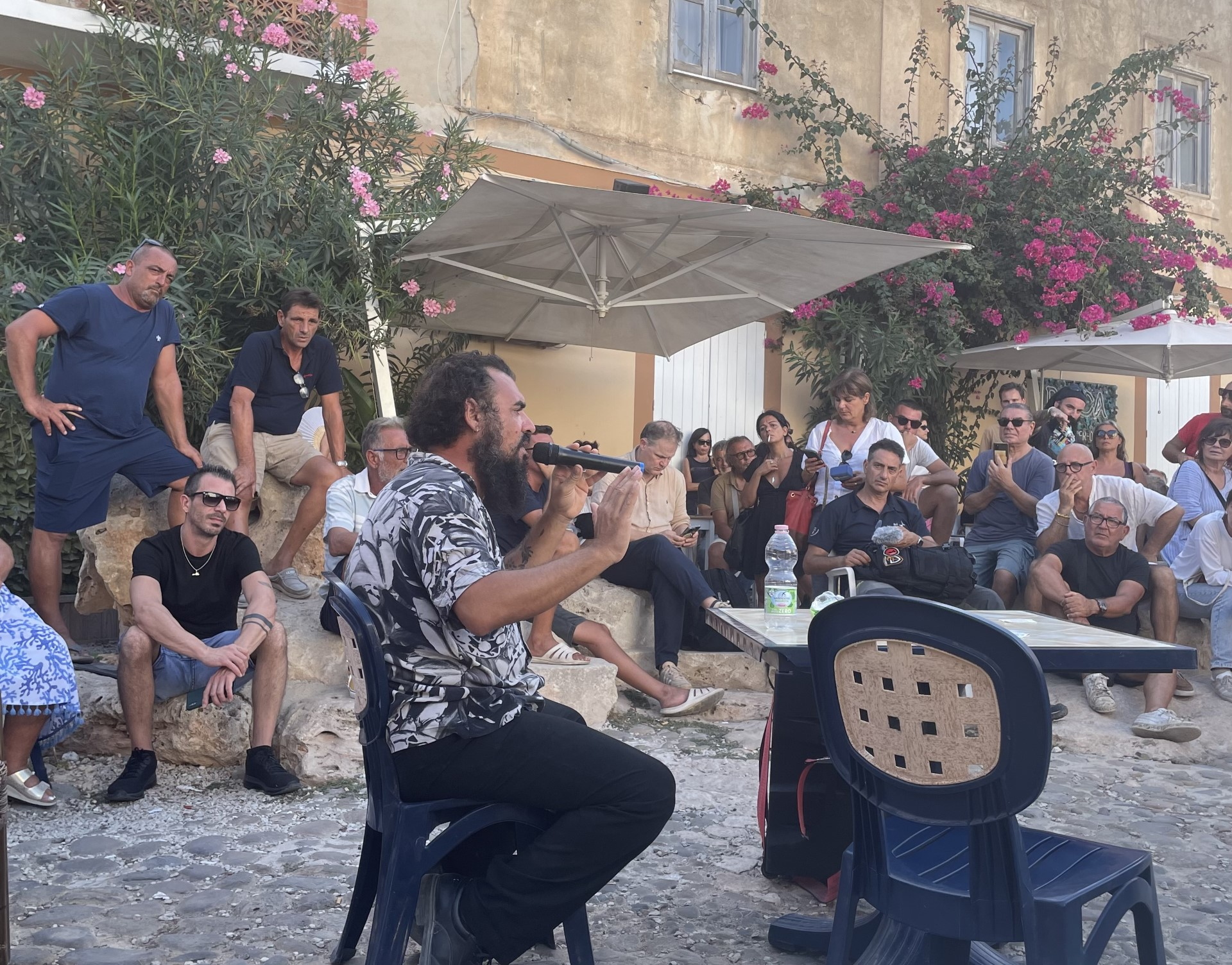 Capo protesta Lampedusa: "No a un centro rimpatrio"