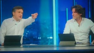 Caressa-Bucciantini, scintille a Sky calcio club