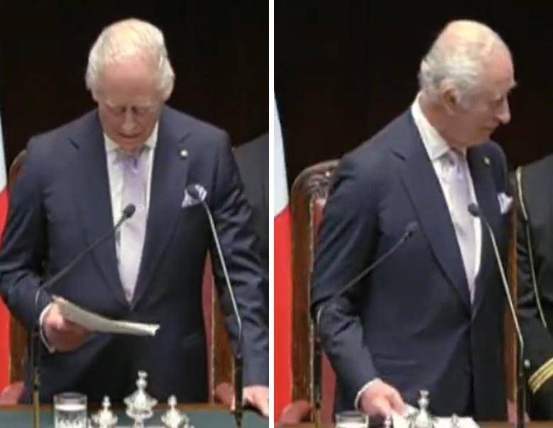 Carlo e il discorso alla Camera: "Cerimonia finita"