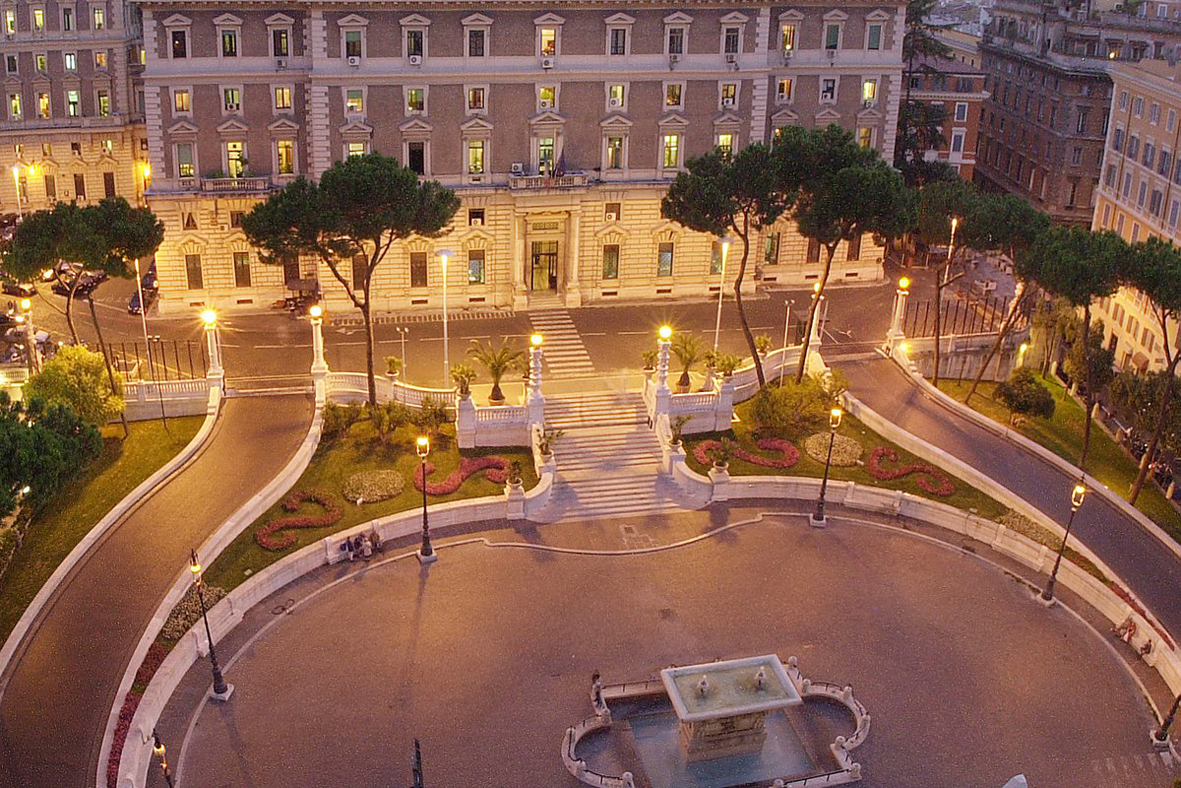 Il Palazzo del Viminale, sede del Ministero dell'Interno