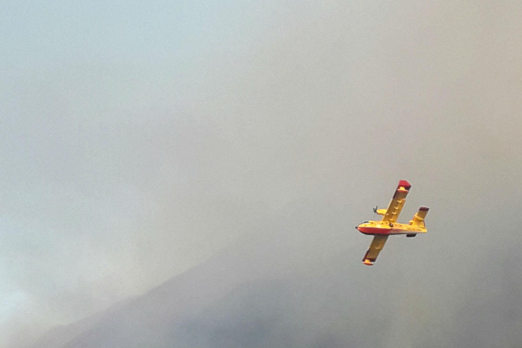 Catania, Canadair si schianta sull'Etna con due piloti a bordo