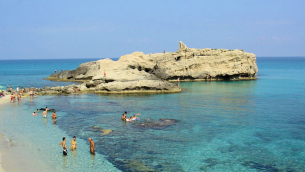 Baia di Riaci a Santa Domenica di Ricadi (Vibo Valentia)