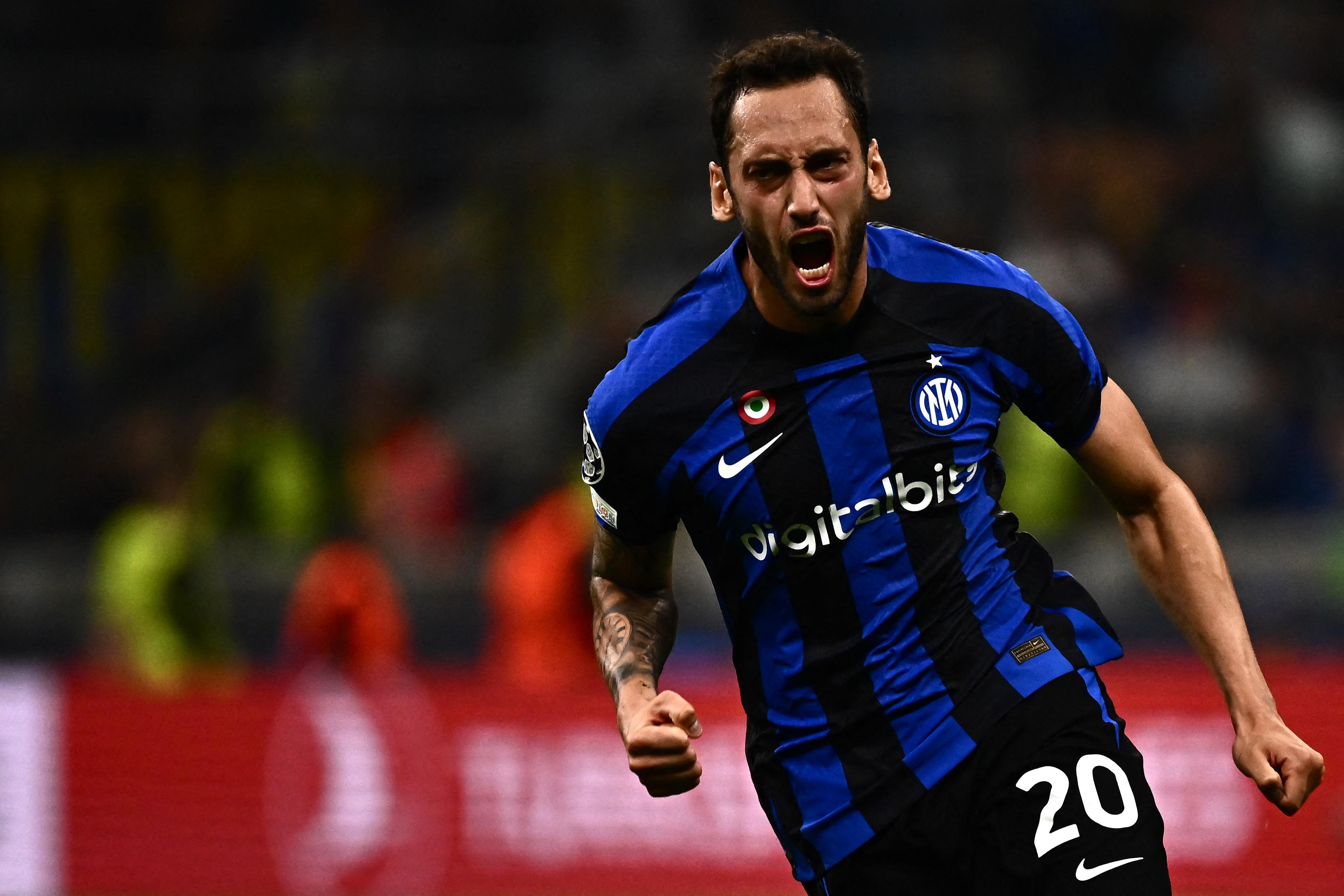 Champions, Inter-Barcellona 1-0: Calhanoglu stende i blaugrana