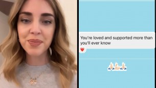 Chiara Ferragni ironizza su copertina Espresso