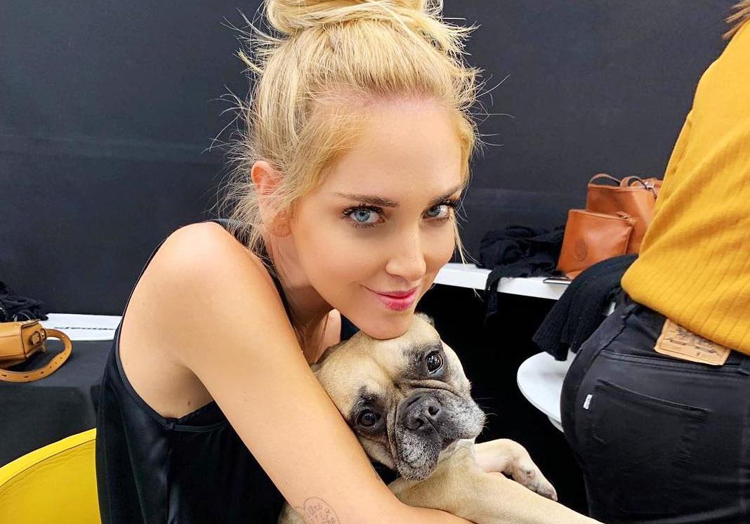 Chiara Ferragni, morta la cagnolina Matilda
