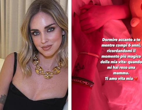Chiara Ferragni si commuove per i 6 anni di Leo