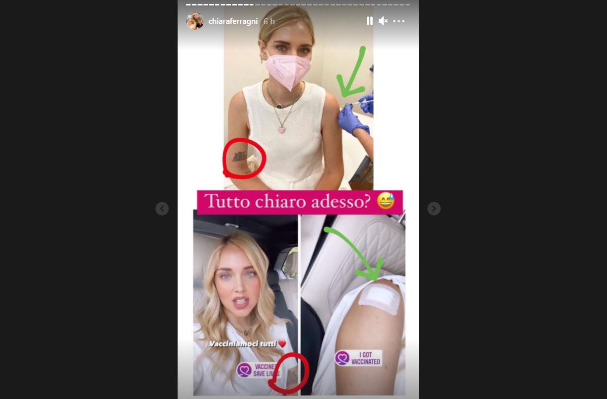 Chiara Ferragni, vaccino e complottisti: "Siete fuori..