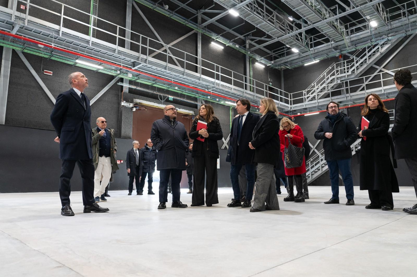 Cinecittà, Sangiuliano: "Stiamo attuando progetto Pnrr e siamo addirittura in anticipo" - Foto