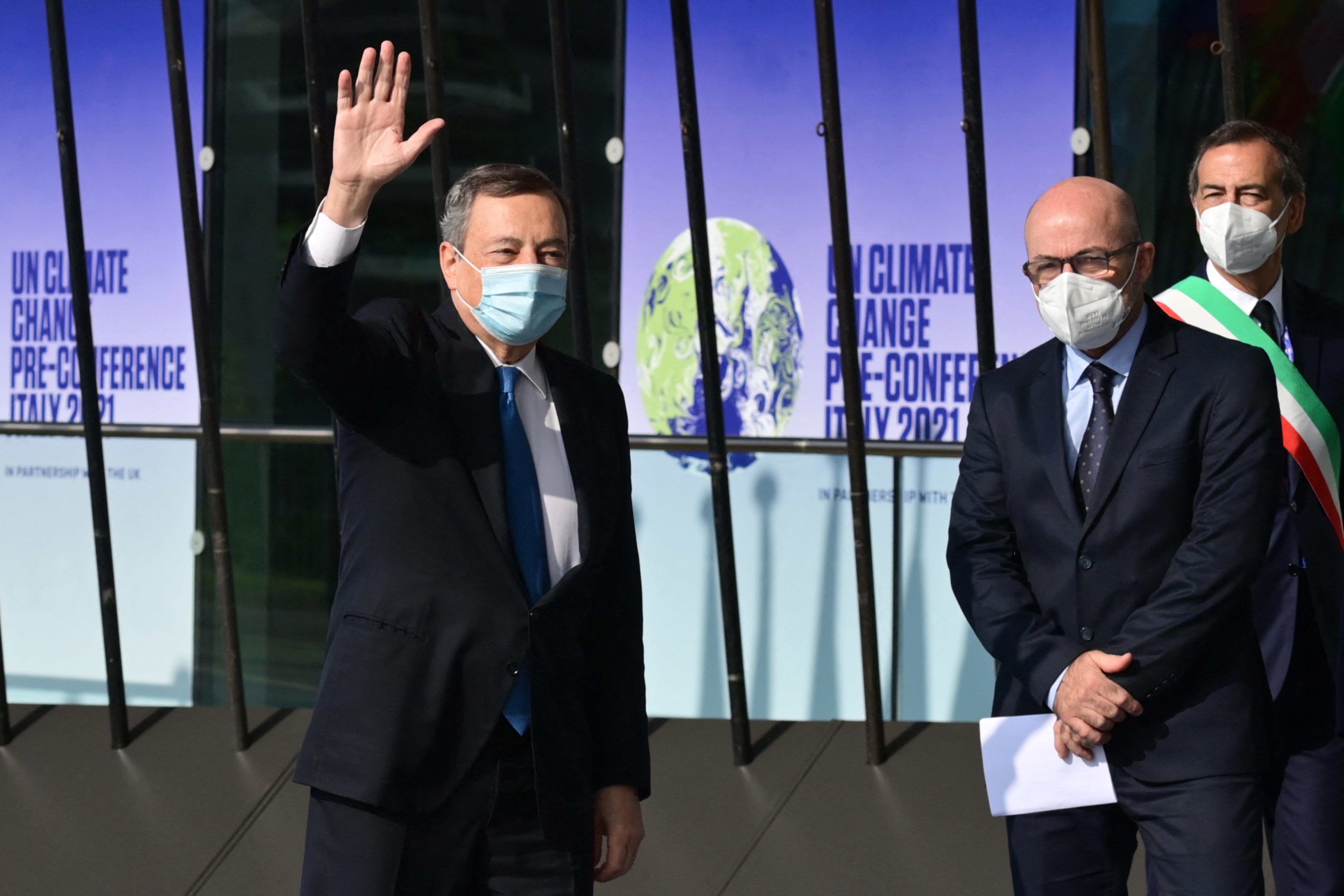 Clima, Draghi: "Dobbiamo agire adesso"