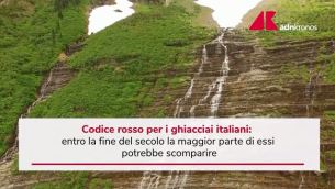 Codice rosso per i ghiacciai italiani